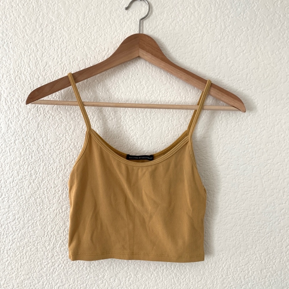 Brandy Melville Yellow Tank